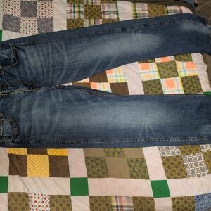 Wrangler Men's Dark Blue Slim Jeans